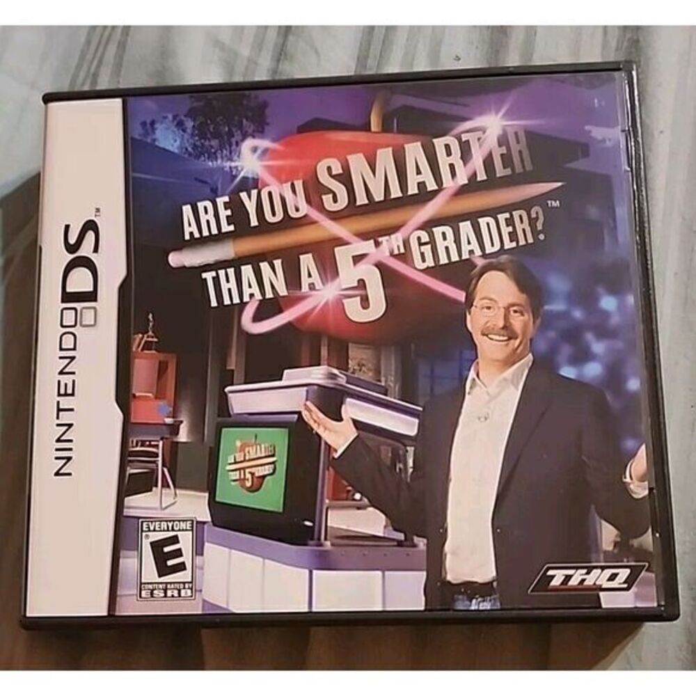 Are‎ You Smarter Than a 5th Grader? - Nintendo DS Video Games Complete